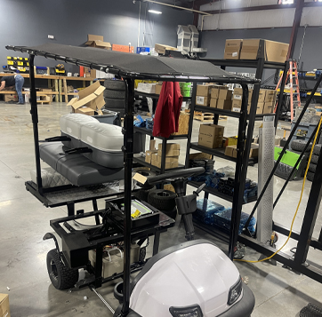 cricket-mini-golf-cart-sunbrella-extended-full-top | Cricket Mini Golf Carts cricket-mini-golf-cart-sunbrella-extended-full-top