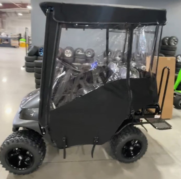 cricket-mini-golf-cart-sunbrella_rain_enclosure_full_top | Cricket Mini Golf Carts cricket-mini-golf-cart-sunbrella_rain_enclosure_full_top